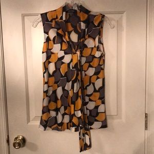 Nine West sleeveless blouse. XS.